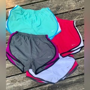 4 Nike Dri-Fit Shorts, Women’s XS